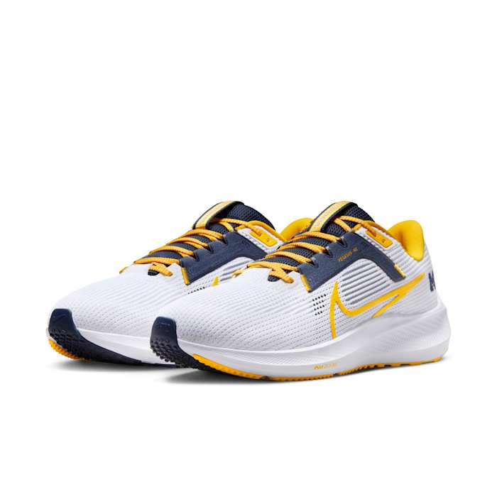 Michigan Wolverines White NCAA Zoom Pegasus 40 - $139.99